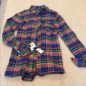 Polo Ralph Lauren flannel, brand new never worn